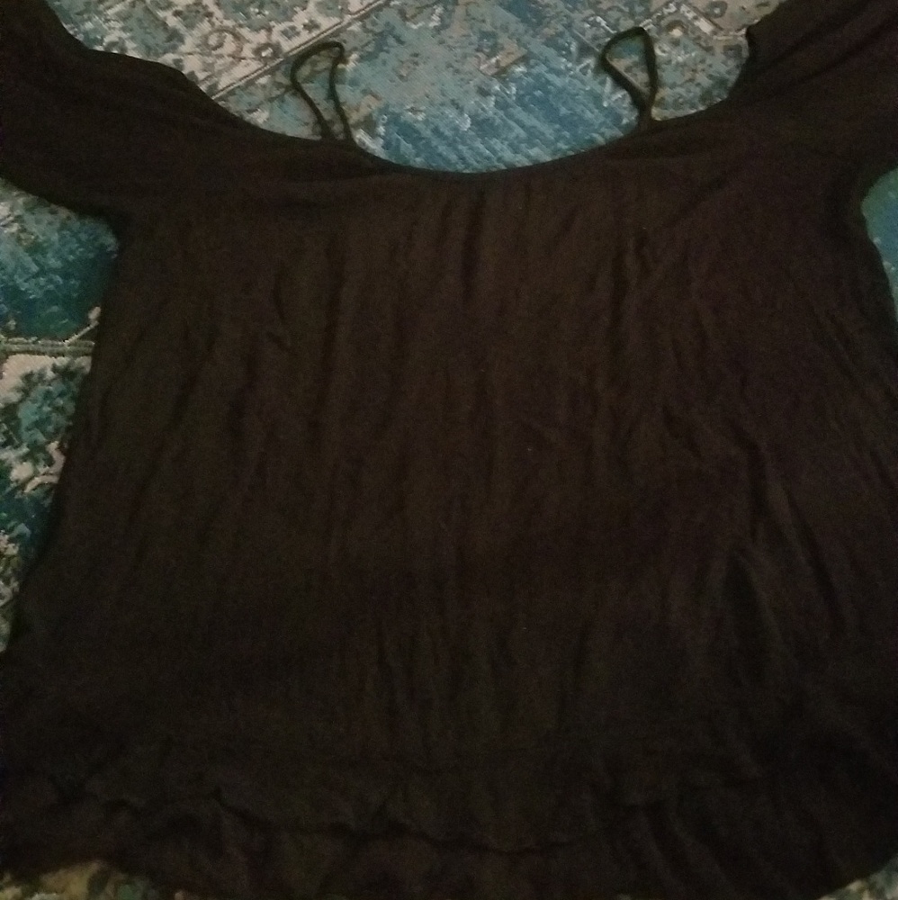 Swimsuit coverup cold shoulder